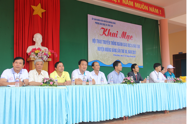 Khai Mạc Hội Thao Ngành Giáo Dục Lần Thứ XII, Năm 2017.